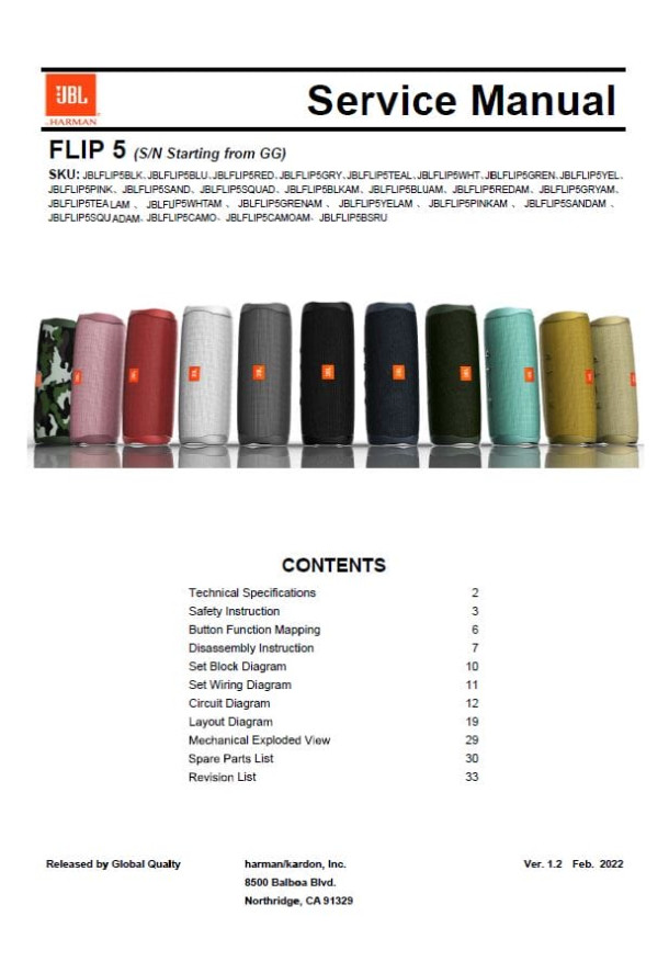 Flip 5 (SN starting from GG) Ver.1.2